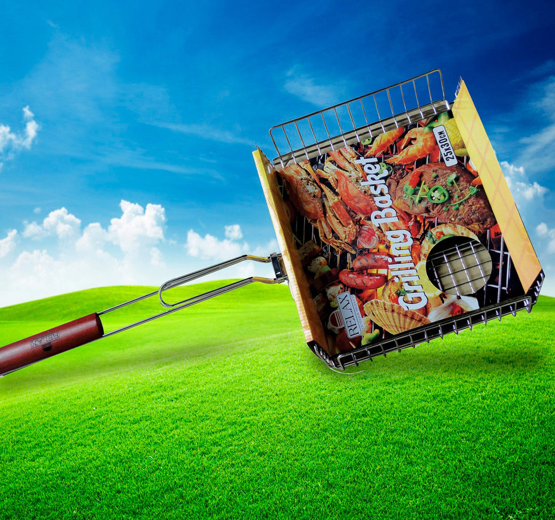 Relax BBQ Grilling Basket KY6531