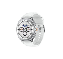 ساعة سامسونج جالاكسي واتش 8 كلاسيك الذكية، 46 مم، LTE، أبيض، SM-L505FZWAXSG