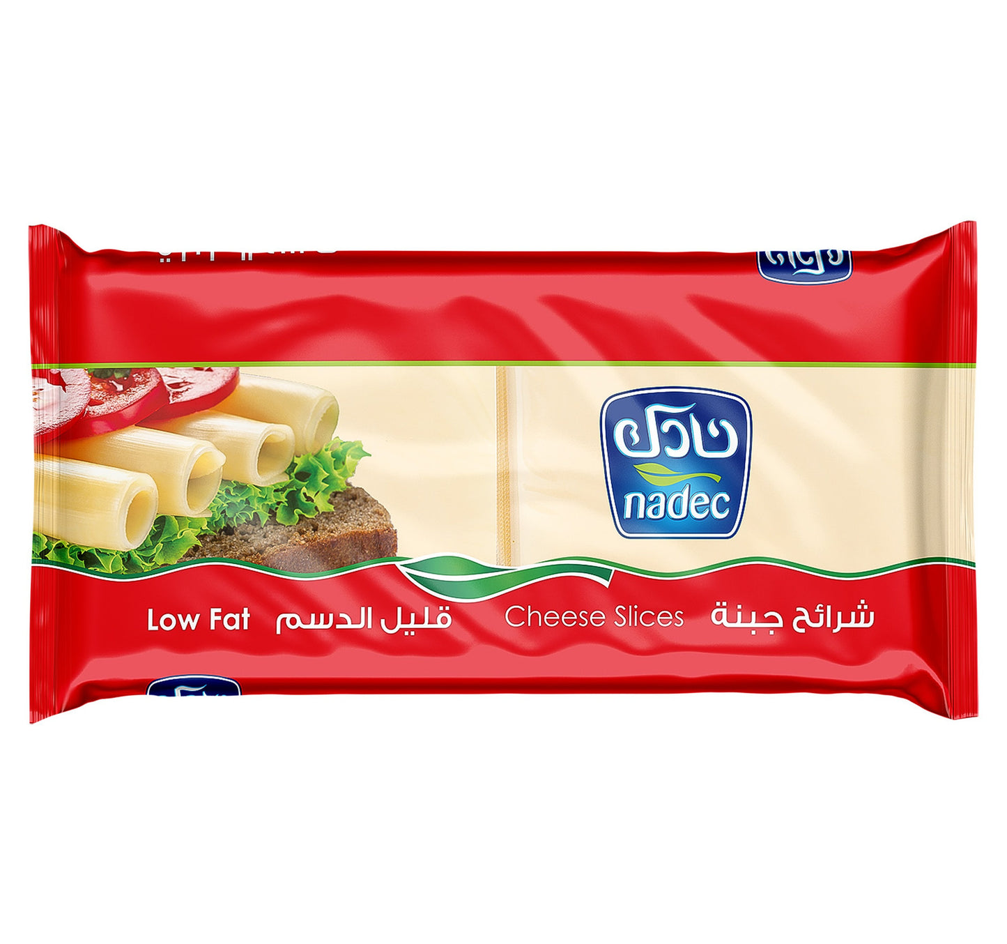 Nadec Cheese Slices Low Fat 400 g