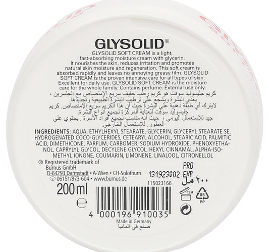 Glysolid Soft Cream 200 ml
