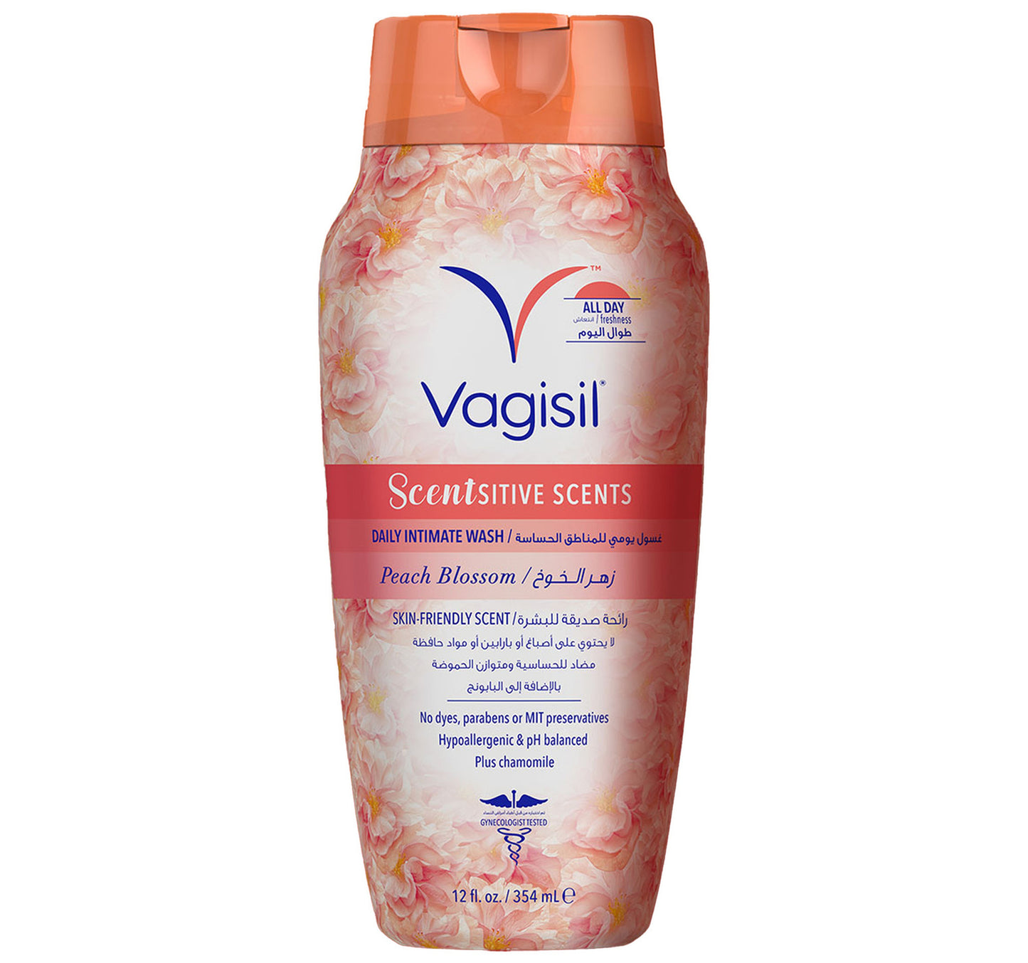 Vagisil Intimate Wash Sensitive Scents Peach Blossom 354 ml