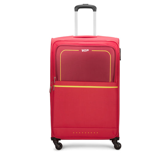 VIP Evolve Plus 4 Wheel Soft Trolley 55cm Red