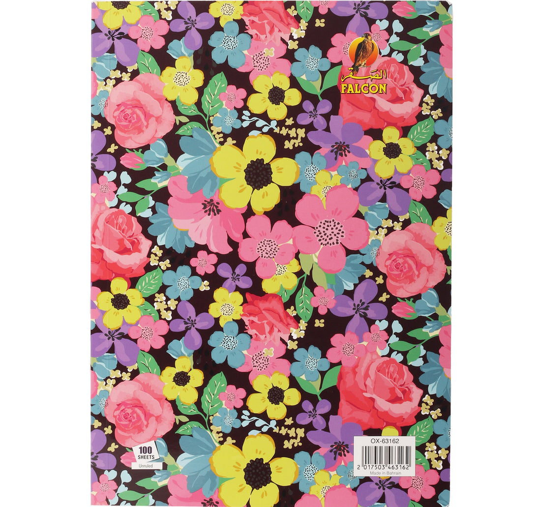 Falcon Without Ruled Book A4 100 Sheets