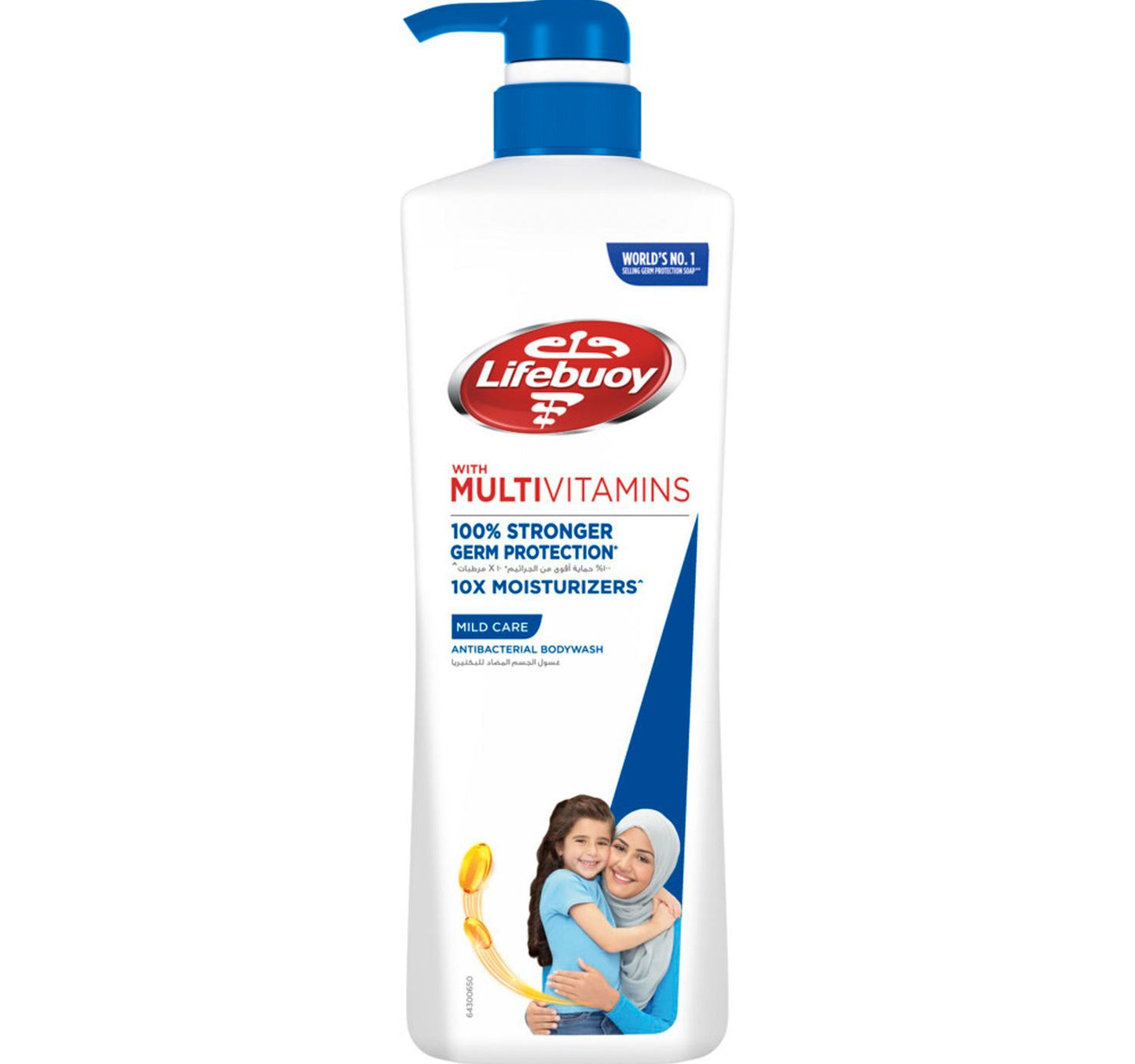 Lifebuoy Anti-Bacterial Mild Care Body Wash700 ml
