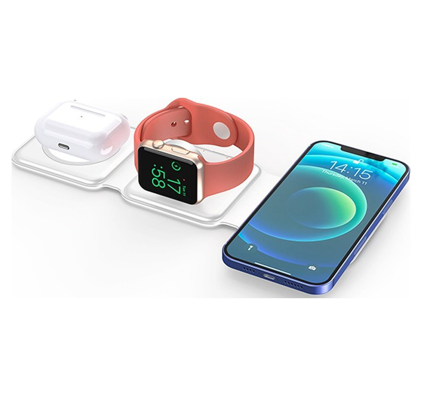 Wiwu 3in1 Wireless Charger M6