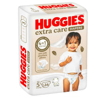Huggies Extra Care Baby Diapers Size 5 12-22 kg Value Pack 34 pcs