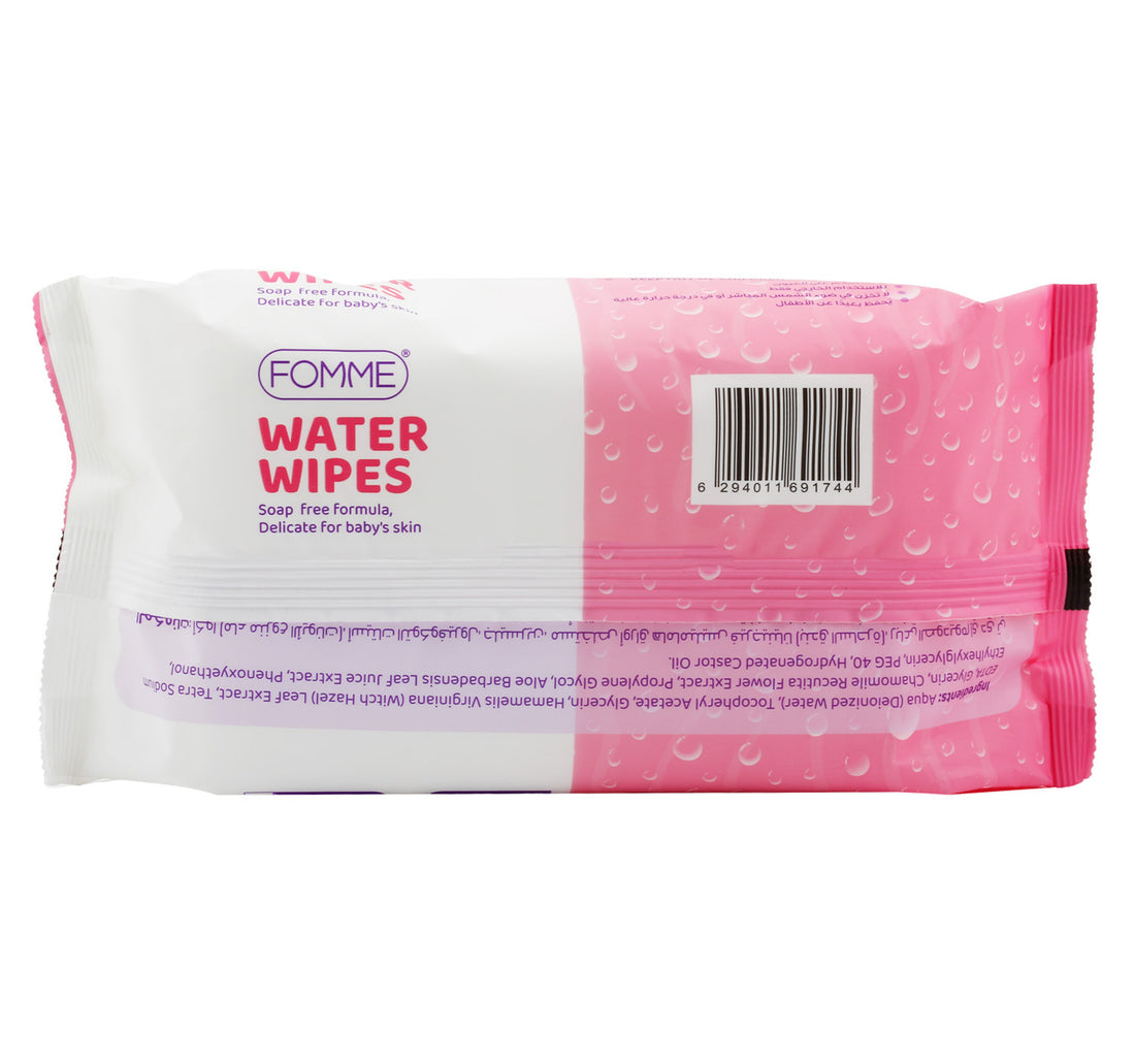 Fomme Baby Water Wipes 3 x 80 pcs