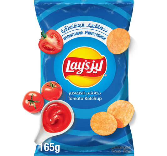Lay’s Tomato Ketchup Potato Chips 165 g
