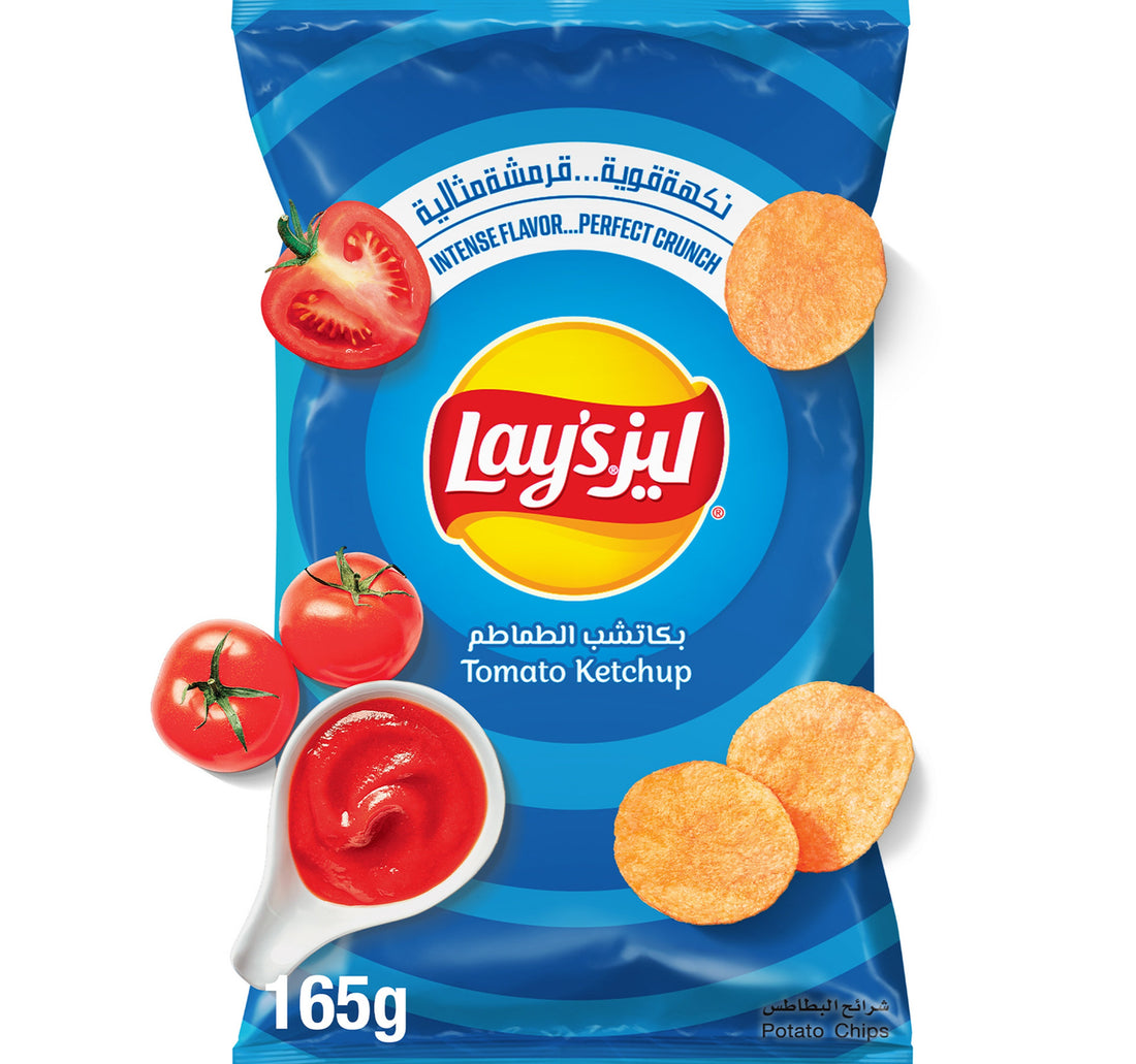 Lay’s Tomato Ketchup Potato Chips 165 g