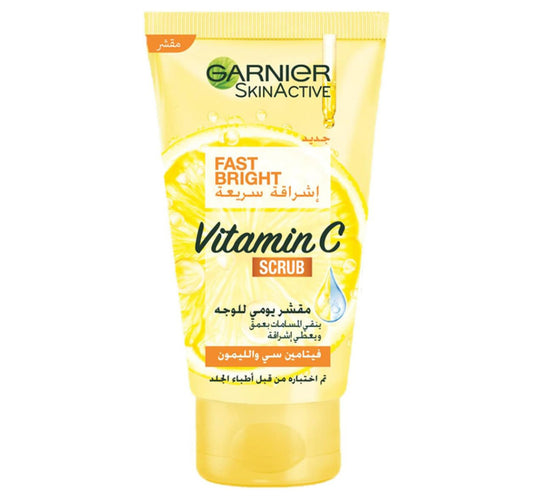 Garnier Skin Active Fast Bright Vitamin C Scrub 150 ml