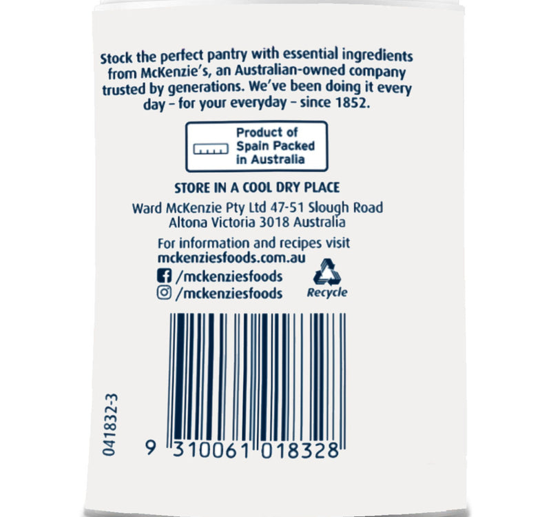 McKenzies Cream Of Tartar 125 g
