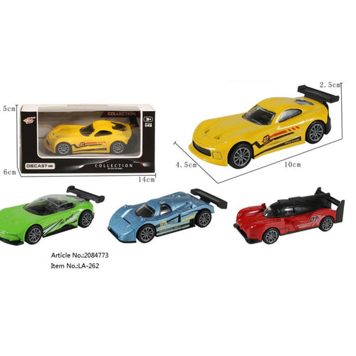 Skid Fusion Pull Back Die Cast Car LA-262 Assorted Color 1pc