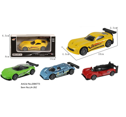 Skid Fusion Pull Back Die Cast Car LA-262 Assorted Color 1pc