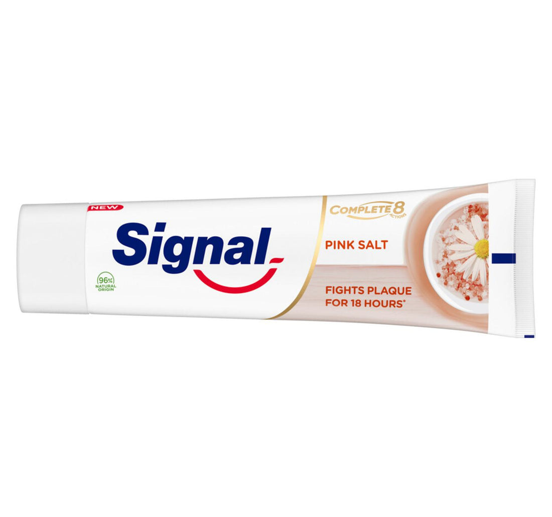 Signal Complete 8 Nature Elements Toothpaste Pink Salt & Chamomile 75 ml