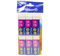 Pelikan Eraser 6pcs