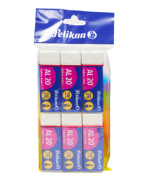 Pelikan Eraser 6pcs