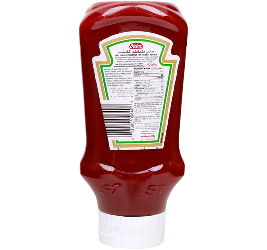 Heinz Tomato Ketchup Top Down Squeezy Bottle 570 g