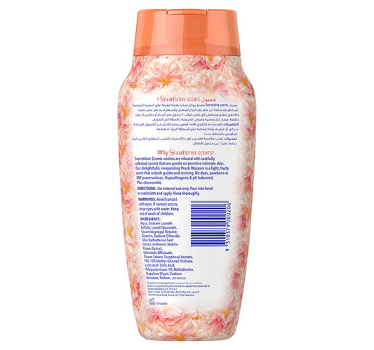 Vagisil Intimate Wash Sensitive Scents Peach Blossom 354 ml
