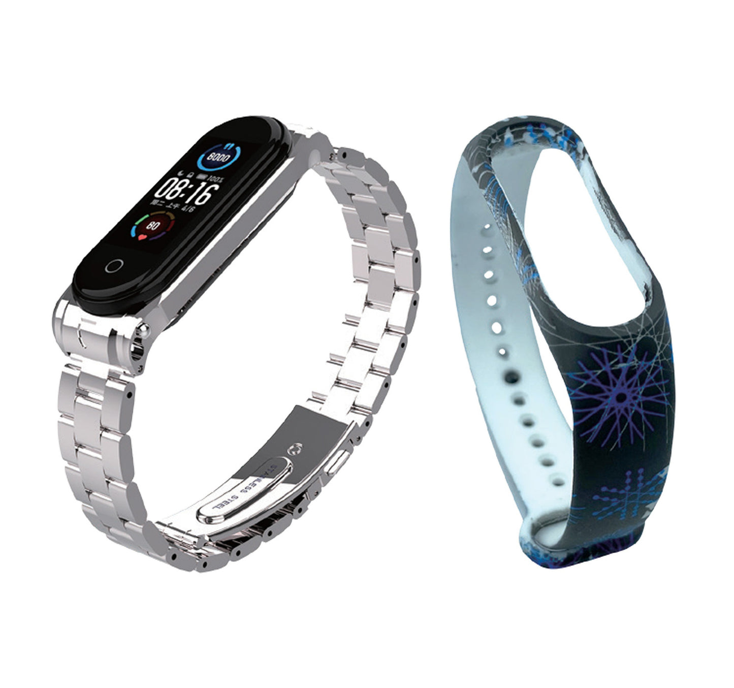 Ikon Ladies Smart Band, 0.96 inches Display, Assorted, IK-WSBL12