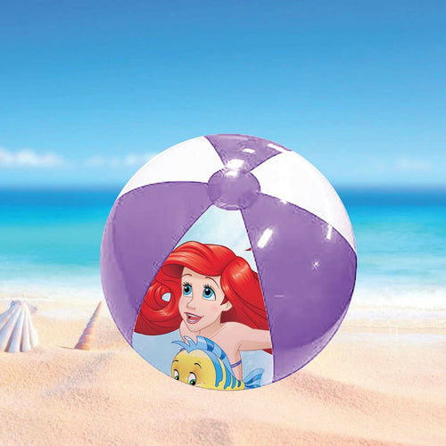 Disney Princess Printed Kids Inflatable Beach Ball- Multi Color TRHA5995