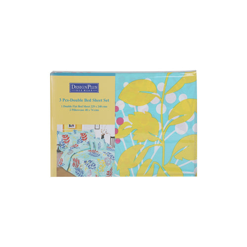 Design Plus Bed Sheet Double Printed 229x240cm