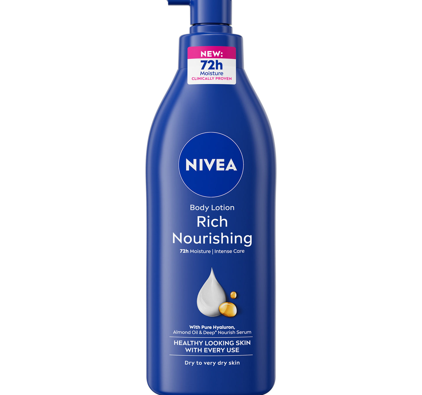 لوشن الجسم نيفيا للبشرة الجافة إلى الجافة جدًا، غني ومغذي، 400 مل