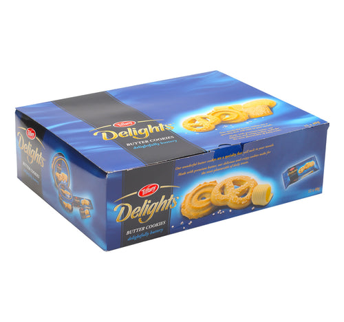 Tiffany Butter Cookies Delights Value Pack 12 x 40 g