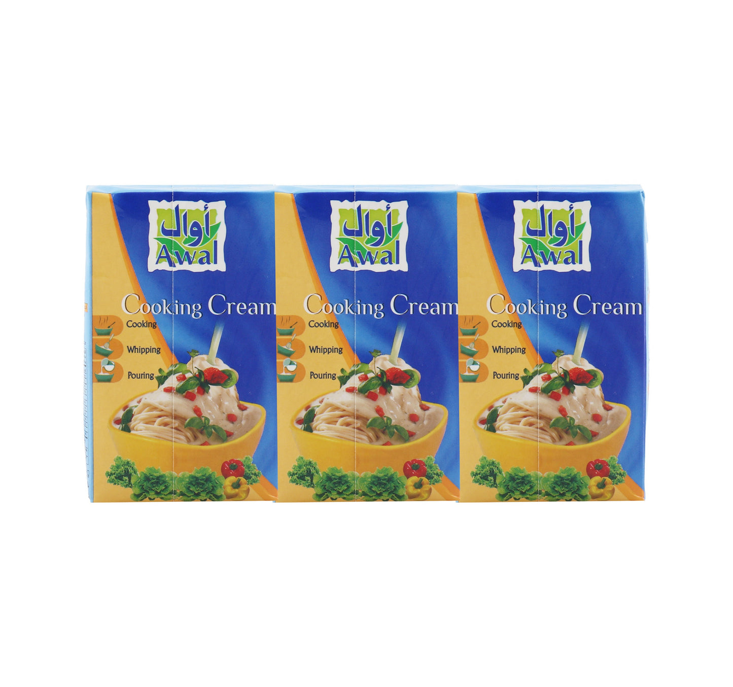 Awal Cooking Cream Value Pack 3 x 250 ml
