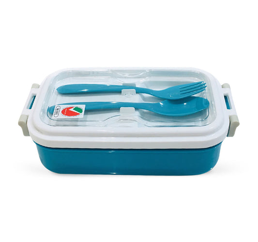 Elianware Lunch Box With Compartments E-1236 800ml Assorted Per Pc