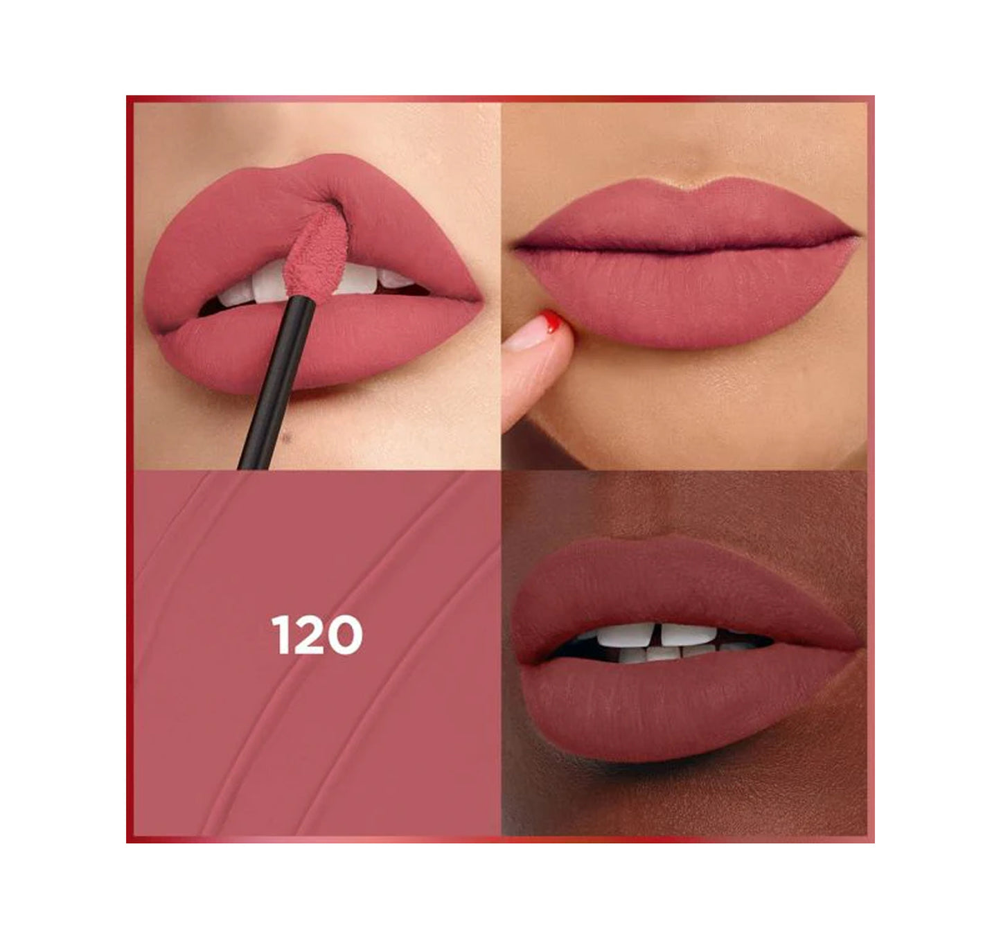 L'Oreal Infallible Matte Resistance Lipstick, 120 Major Crush