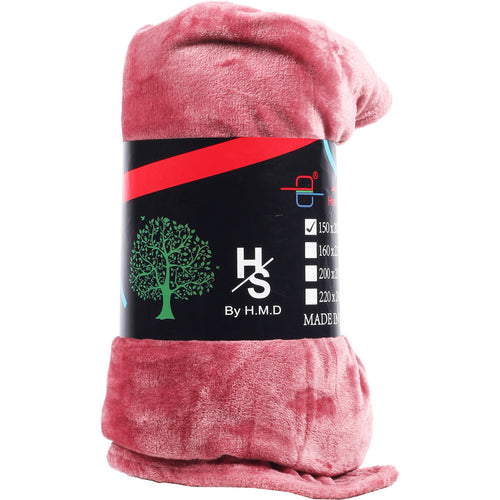 Super Soft Flannel Blanket 150 x 200cm Assorted Colours