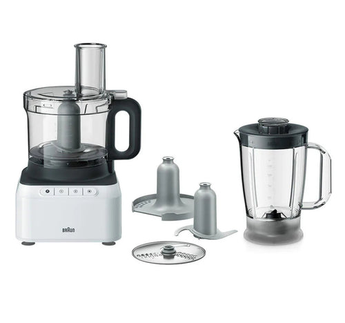 Braun Food Processor, 800W, White, FP3131WH