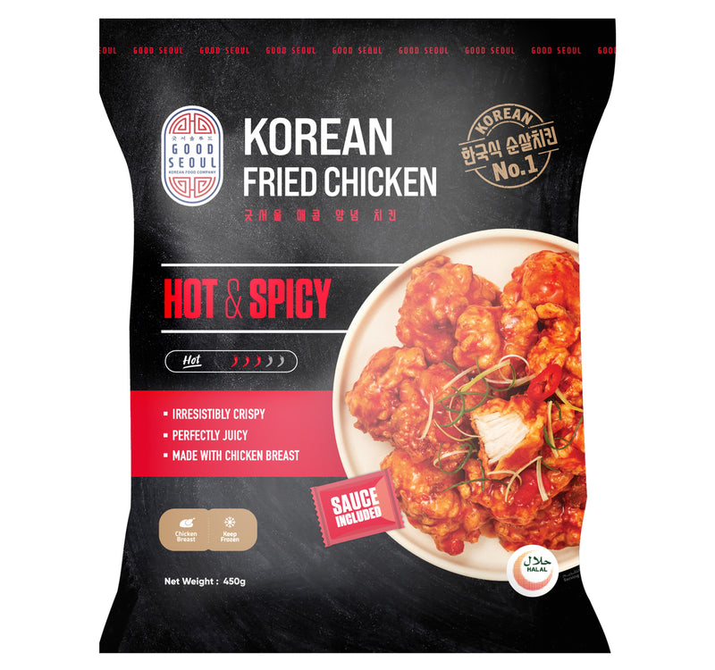 Good Seoul Hot & Spicy Korean Fried Chicken 450 g