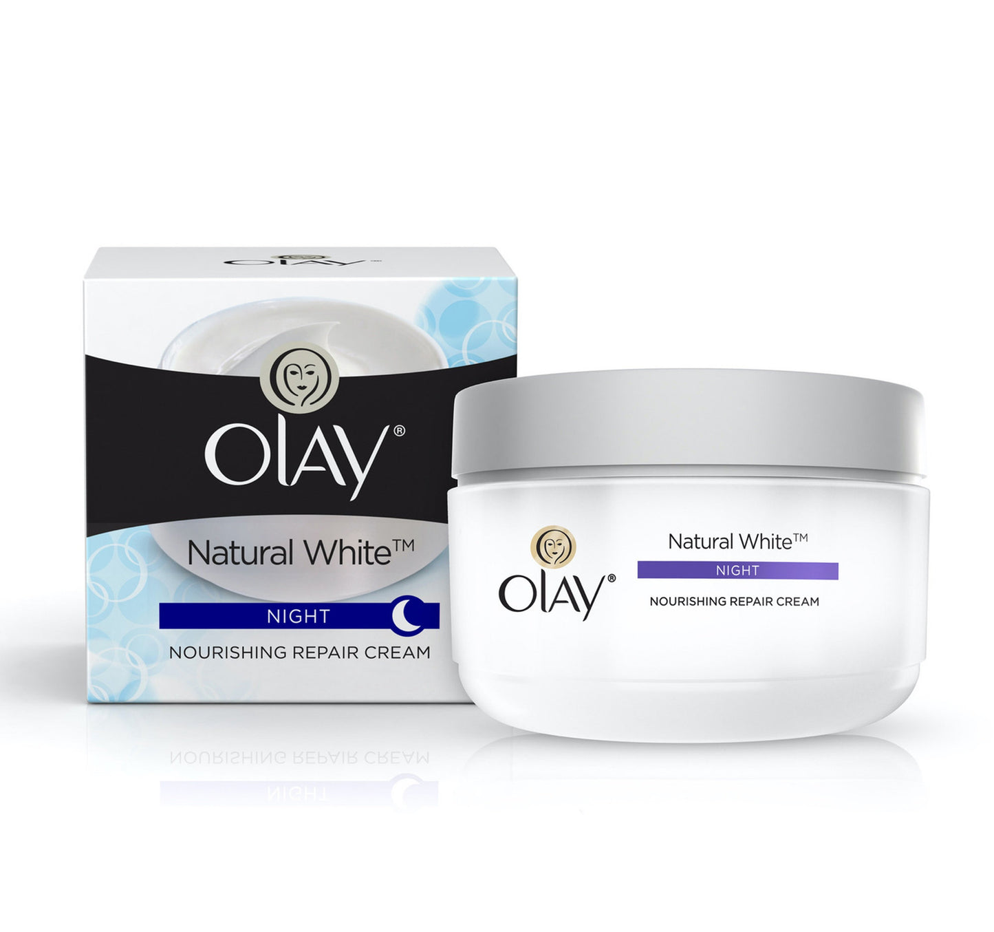 Olay Natural White All-In-One Fairness Night Cream 50 g