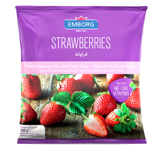Emborg Strawberries 450 g