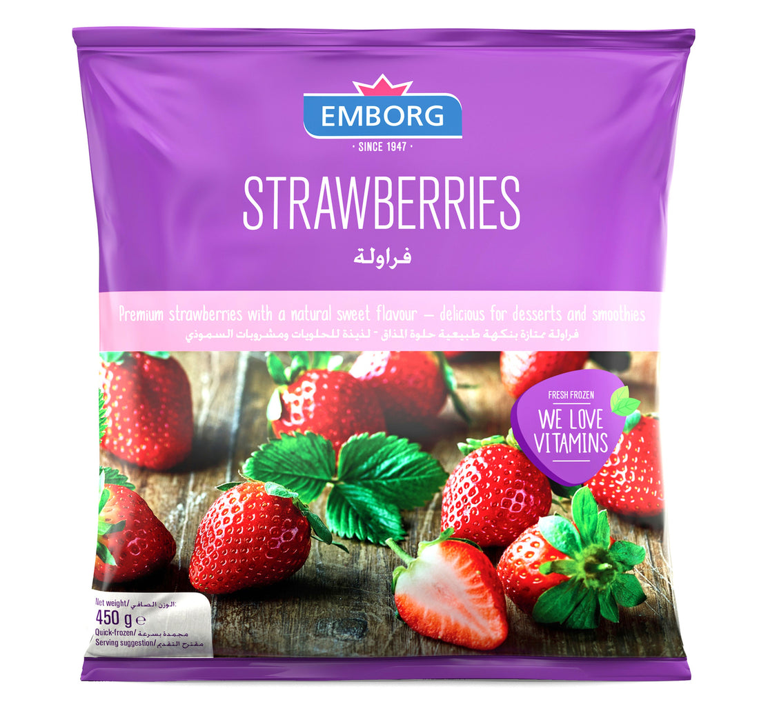 Emborg Strawberries 450 g
