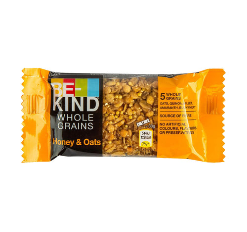 Be-Kind Whole Grains Honey & Oats Bar 12 x 30 g