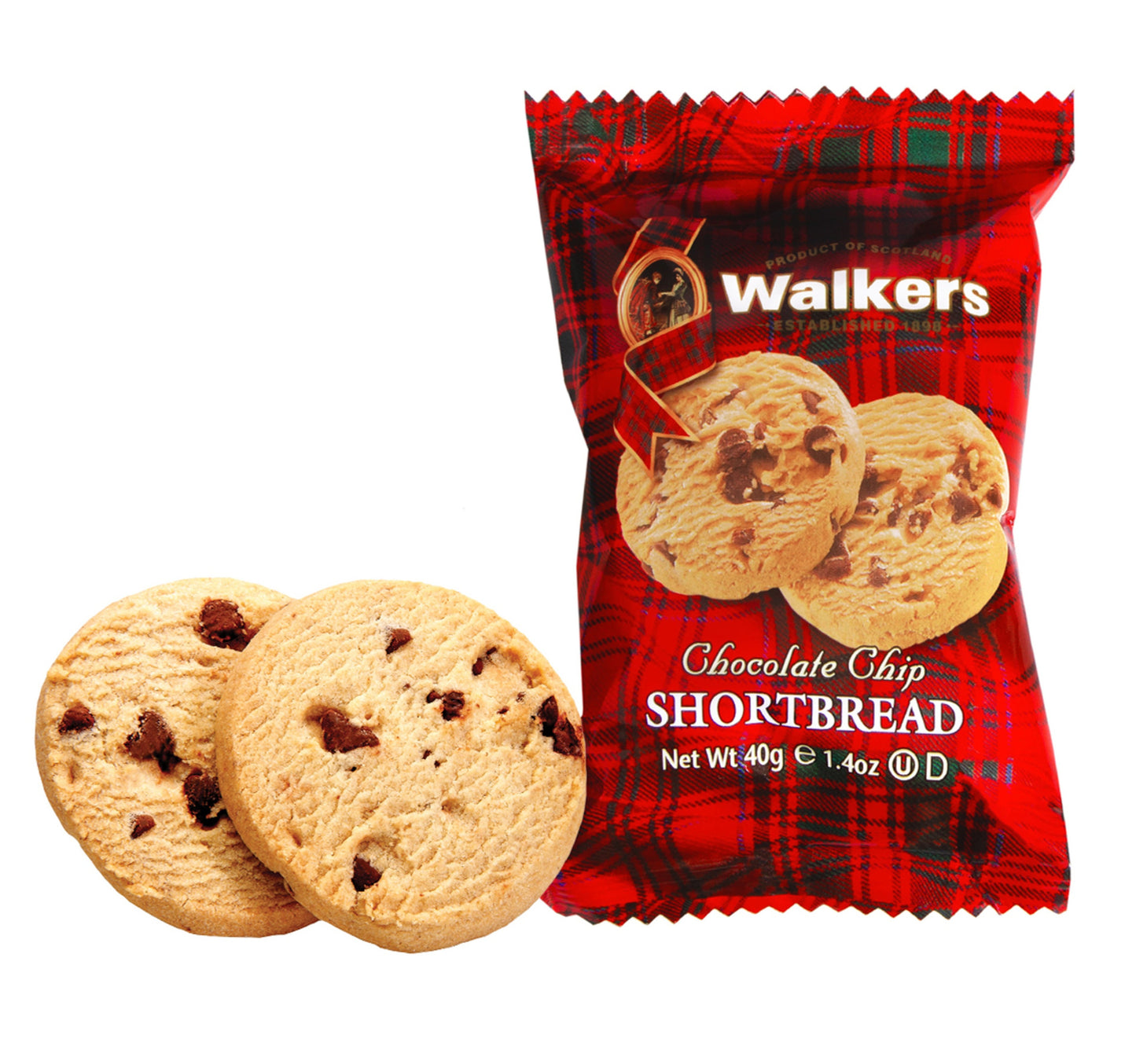 Walkers Chocolate Chip Shortbread 40 g