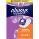 Always Daily Liners Normal Singles To Go 40pcs