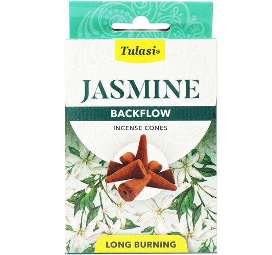 Tulasi Jasmine Incense Cones 10 pcs