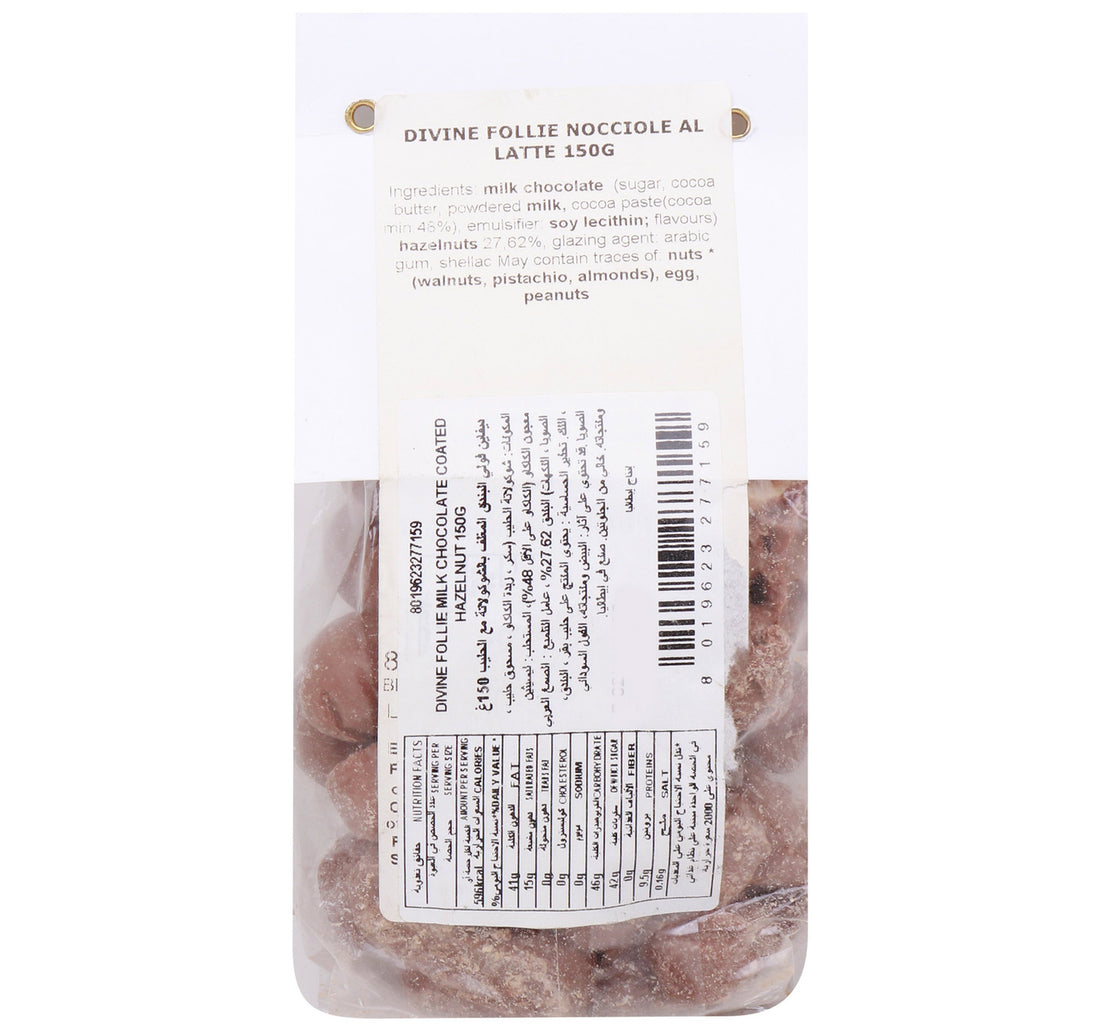 William Di Carlo Hazelnut Coated With Milk Chocolate 150 g