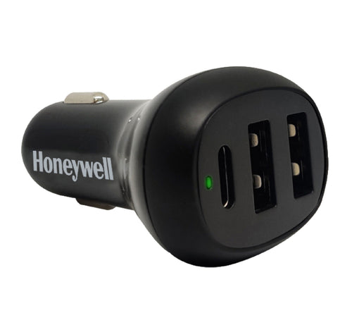 Honeywell Micro CLA 36 W, 3 ports, PD Smart Car Charger with Type C Cable, HC000011/CHG