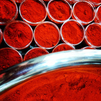 Red sweet pepper paprika spice