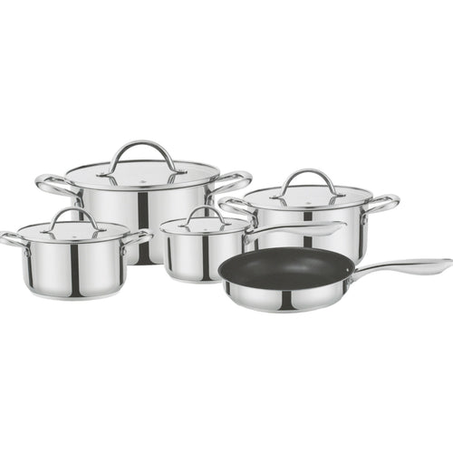 Chefline Stainless Steel Cookware Set Non Stick Coating GS01 9pcs