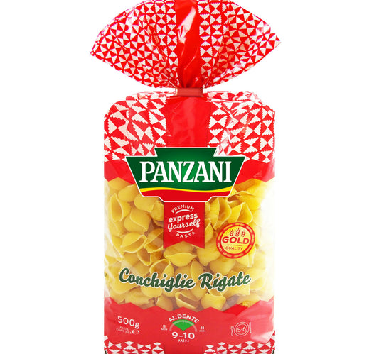 Panzani Conchiglie Rigate Pasta 500 g