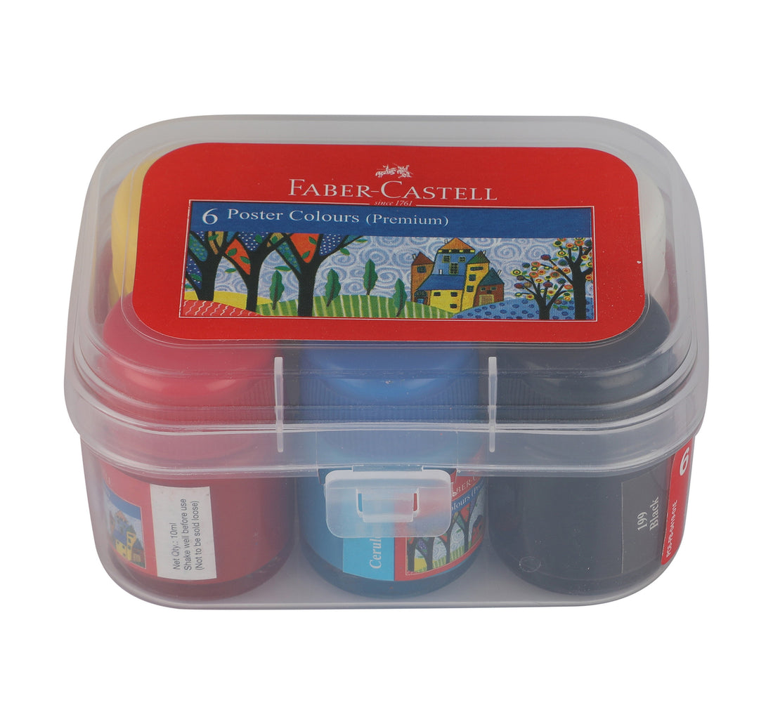 Faber-Castell 6pcs Poster Color 10ml 141006