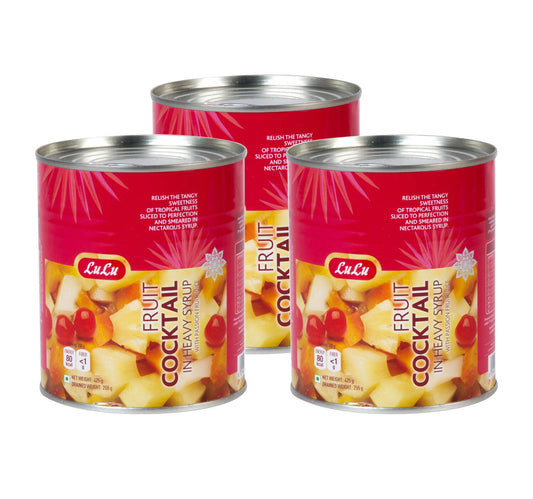 LuLu Fruit Cocktail in Heavy Syrup Value Pack 3 x 425 g