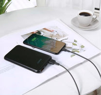 Aukey CB-BAL4 Braided Nylon MFI Lightning Cable - 2 meter(AKY-CB-BAL4-LGT-2M-BLK)