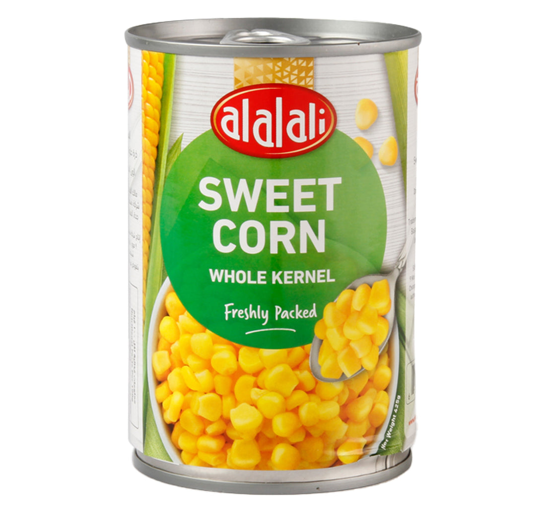 ذرة حلوة كاملة الحبة من العلالي 425 جم