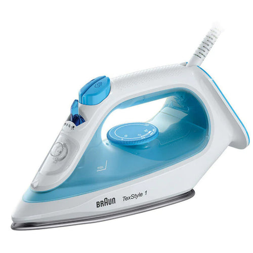 مكواة بخار براون، 2000 واط، أزرق وأبيض، SI1050BLUE
